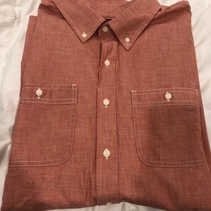 Old navy XL short sleeve shirt NWT orange